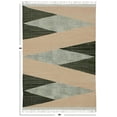 thumbnail image 3 of Casavani Finely Handmade Rug Living Room Rug,Green 5x10 feet, 3 of 6