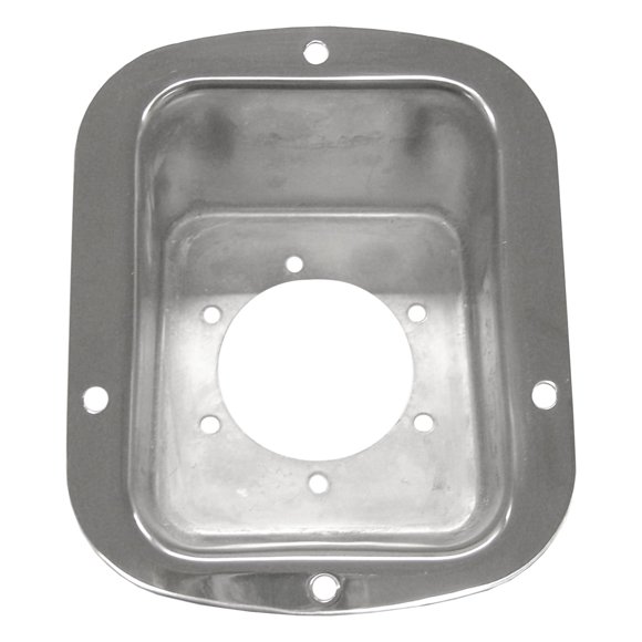 Crown Automotive Fuel Filler Housing RT34089 RT Off-Road; Polished; Stainless Steel