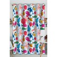 thumbnail image 1 of Cortina de ventana ABPHQTO submarino Sealife Shell Fish Pulpo cocina tamaño 130x210 cm, 1 of 2