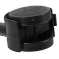thumbnail image 2 of MERRYHAPY Black Plastic Furniture Casters Set of 2 with Brake, Smooth Rolling Replacement Wheels for Chairs and Sofas, 2 of 8