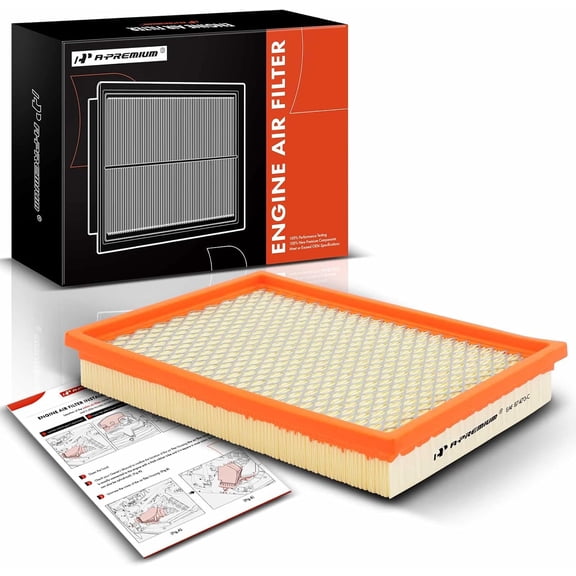 A-Premium Engine Air Filter Compatible with Chrysler PT Cruiser 2001 2002 2003 2004 2005 L4 2.4L