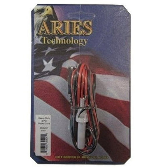 Aries CB Radio Heavy Duty 3-Pin Replacement Power Cord