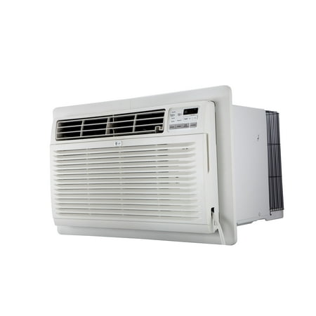 Air Conditioning With Heat LG 10,000 BTU 230V Through-the-Wall Air Conditioner with 11,200 BTU Supplemental Heat Function ()