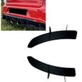thumbnail image 2 of For Volkswagen VW Golf 6 6R VI MK6 R Rear Bumper Diffuser Lip Shark Fin Splitter Car Boot Spoiler Plate Canard Guard Tirm, 2 of 7