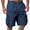 Pants-331Navy, variant on Shorts for Men Casual Drawstring Waist Lightweight Beach Shorts Elastic Waist Summer Shorts Solid Color Breathable Outdoor Vacation Lounge Wear