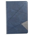 thumbnail image 2 of SaniMore Wallet Case for Samsung Galaxy Tab A8 10.5" 2022 SM-X200/X205, PU Leather Anti-scratch 4 Card Slots Anti-slip Strips Flip Stand Full Body Protective Shockproof Busienss Design, Blue, 2 of 8