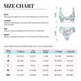 thumbnail image 6 of Daiia Tropical Flamingo Women's Bikini Set Two Piece Swimsuit High Waisted Bikini Adjustable Straps Bikini Perfect for Beach, Pool, and Summer Vacation-XX-Large, 6 of 9