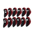 thumbnail image 2 of 24 cuñas para cubierta de cabeza de hierro Rojo y blanco, 2 of 9