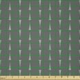 thumbnail image 2 of Ambesonne Grey Fabric by the Yard Microfiber, Pointy Motifs Art Repetition, 1 Yard, Pale Taupe and Grey, 2 of 2