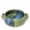 thumbnail image 3 of Mosquito Mud Pottery Brie Baker, Vert, 3 of 4