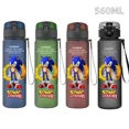 thumbnail image 4 of Nuevo diseño 560ML Sonic Hedgehog azul negro plástico PC a prueba de fugas taza de agua portátil para viajes al aire libre deportes regalo de vacaciones para niños, 4 of 5