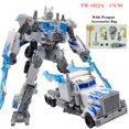 thumbnail image 1 of Figuras de acción de Transformers para niños, Juguetes clásicos de Anime, Robot transformable, Cool Sam, Alianza humana, regalo de dibujos animados Fivean unisex, 1 of 2