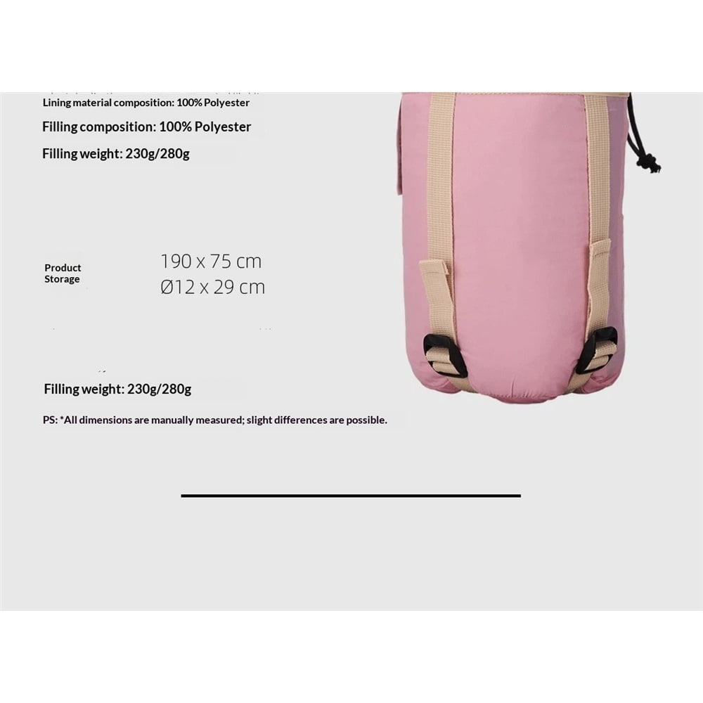 Ultralight Backpacking Sleeping Bag , 0.507lbs（230g）, Waterproof & Machine Washable, 2-Way Zipper for Teens,Couples,Women,Men Compact for Hiking/Camping