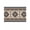 Brown, variant on Green Boho Sun Shade Sail 6.5'x10' Rectangle Outdoor Shade Canopy, Southwest Ethnic Abstract Geometric Art Porch Shades Outdoor Sun Blocking Screen, Sunshade Cloth Covers for Patio/Deck/Garden