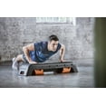 thumbnail image 3 of Reebok Fitness Delta Deck Multipurpose Adjustable Weight Bench Aerobic Strength Training Incline and Decline, Black/Orange, 3 of 10