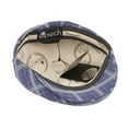 thumbnail image 2 of Men's Cotton Plaid Newsboy Ivy Caps Flat Ivy Caps Snap Brim Ivy Caps, 2 of 5