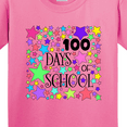 thumbnail image 4 of Inktastic 100 Days of School Pastel Stars Youth T-Shirt, 4 of 5
