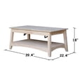 thumbnail image 5 of International Concepts Unfinished Bombay Coffee Table with Lift Top, 5 of 9