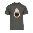 thumbnail image 1 of Camiseta de manga corta Gravity Trading ataque de tiburón gris oscuro x-grande, 1 of 1