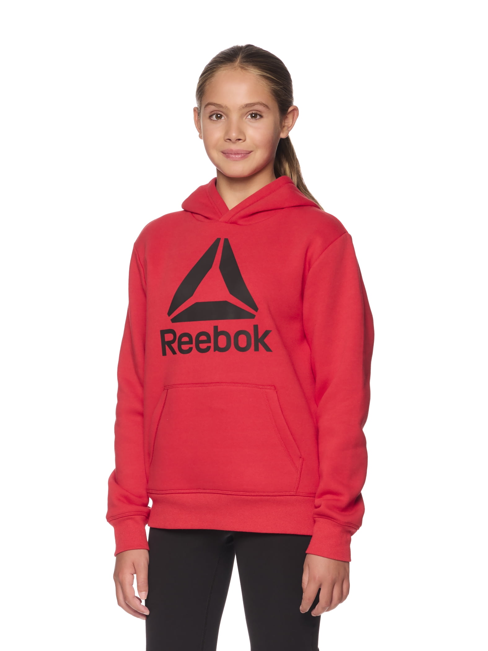 Reebok Kid's Unisex Game Day Fleece Hoodie, Sizes 4-18