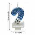 thumbnail image 4 of Soccer Number Birthday Candles, LED Light Up Cake Topper for, Battery Operated Reusable Happy Birthday Candle for Football Theme Party Decor 4 inch 2, 4 of 8