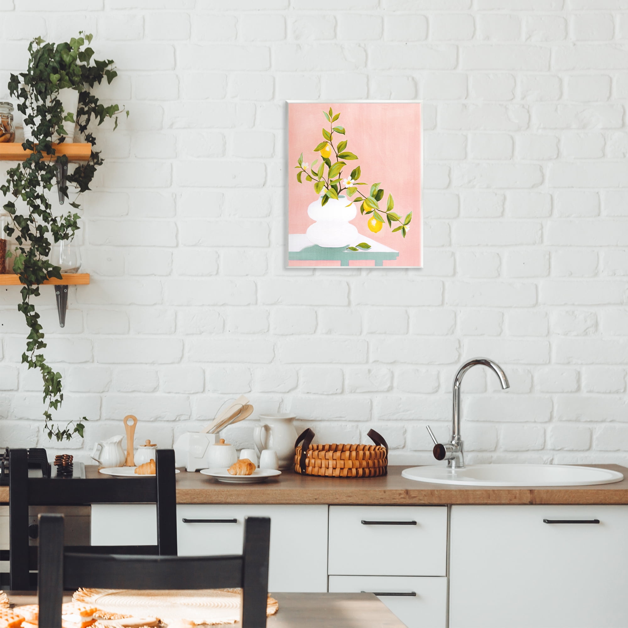 Stupell Industries Afternoon Limoncello Plant Wall Plaque Art, design by Grace Popp