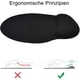 thumbnail image 2 of Alfombrilla de Ratón CHAO con Reposamuñecas de Gel Ergonómica Color Negro, 2 of 5