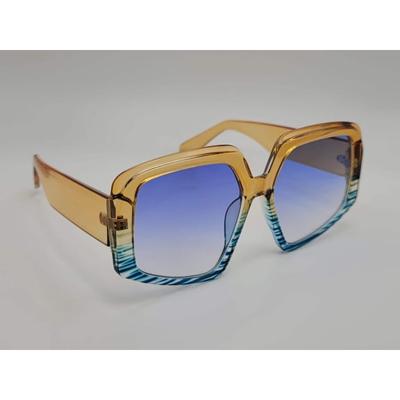 Popular Fashion Big Rectangle Women Luxury Sunglasses Vintage Shades UV400