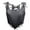hgg203-Black, variant on Women's Satin Fishbone Corset Top Lace-Up Back Overbust Corset Bustiers Renaissance Sleeveless Drawstring Crop Tops
