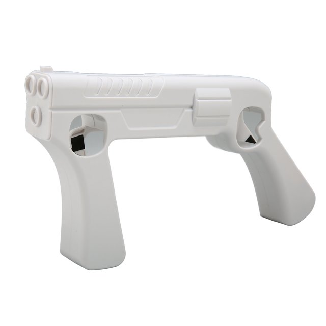 Shooting Game Handle, Shooting Game Controller Sensitive Professional Comfortable Grip White for Game Accessories