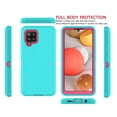 thumbnail image 2 of Galaxy A42 5G Cases, Sturdy Case for Galaxy A42 5G 6.6", Tekcoo Full-Body Heavy Duty Armor Hard Plastic & Shock Absorption Rubber Rugged Bumper 3-in-1 Case Cover -Mint, 2 of 7