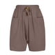 thumbnail image 3 of pstuiky Pantalones cortos deportivos para hombre, Pantalones cortos de verano con cordón y bolsillo de color liso para hombre Pantalones cortos de golf, 3 of 5