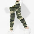 thumbnail image 4 of Camouflage Black Leggings Girls Kids Summer Casual Elastic Waist Stretchy Soft Leggings for School Wearing 3-8 Years Kids Clothes Girls, 4 of 5
