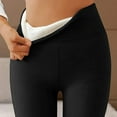 thumbnail image 2 of Womens Winter Thermal Pants High Waisted Warm Cotton Bottoms Thickened Outdoor Wear, 2 of 8