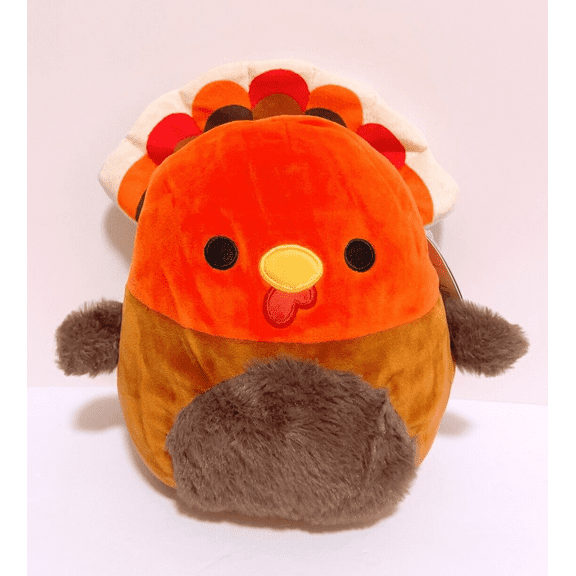 Squishmallows 2023 Fall Harvest Squad 7.5" Ulana the Turkey Animal Plush Doll