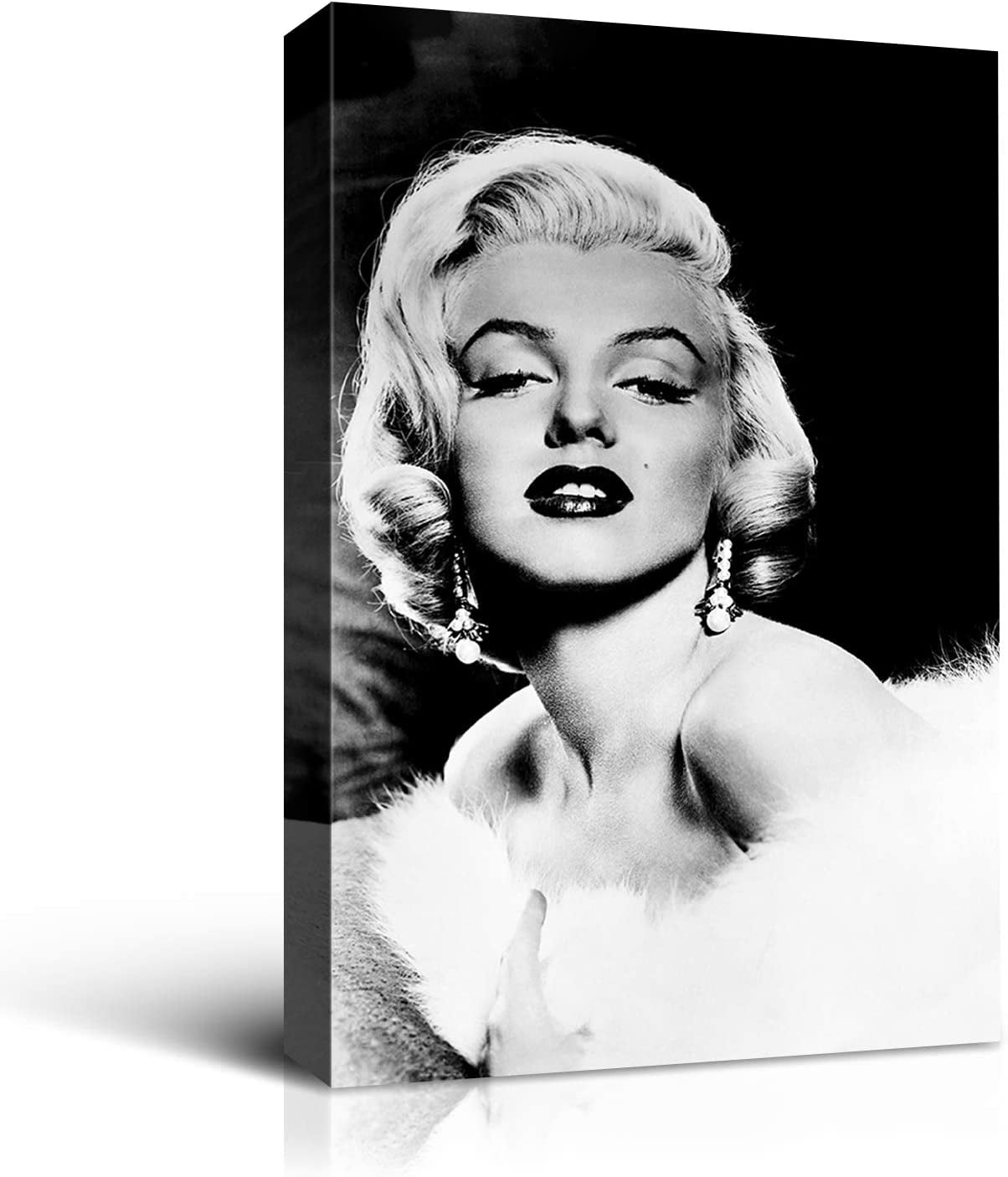 Marilyn Monroe 12x16/24x32inch Black & White Silk Poster Hot Art Print 