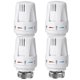 thumbnail image 1 of Thermostatic Radiator Valve, 4Pcs Radiator Thermostat Head, TRV M30 x 1.5 Radiator Valve Replacement Head, Thermostatic Radiator Head for Heating Syst, 1 of 5
