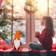 thumbnail image 4 of Árbol De Navidad, Decoración Del Hogar, Sombrero De Navidad, Muñeca Rudolph, Adornos De Muñeca Sin Rostro De Navidad 2022, Minnieouse HA046902-04, 4 of 6