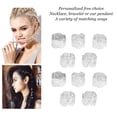thumbnail image 3 of Cuentas Para Barba, Cuentas Para Rastas, Ligeras Y Elegantes, 40 Piezas De Plata Para Collar, 3 of 7