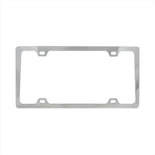 Pilot Automotive WL126-C 4 Hole Mount Slim License Frame - Chrome