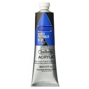 Holbein Artist Heavy Body Acrylic Color, 60ml, Pthalo Blue