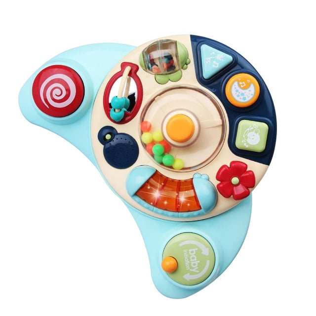 Mesa De Actividades Multifuncional 3 En 1, Juguetes Para Bebés, Juguete De Aprendizaje Musical Para Bebés, Juguetes Educativos Para Edades Tempranas, Regalo Yuarrent FN007108-00