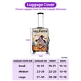 thumbnail image 5 of Happy Halloween Persian Witches Hat Pumpkin Carving Travel Luggage Cover Cat Lover Kitten Owner Gifts Suitcase Dust Protective Decor - 02019, 5 of 5