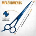 thumbnail image 3 of Utopia Care Hair Cutting and Hairdressing Scissors 6.5 Inch, Premium Stainless Steel Shears with Smooth Razor and Sharp Edge Blades for Salons, Men, Women and Kids, Blue, 3 of 8