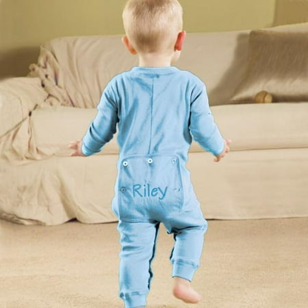 Personalized Baby Long Johns, Blue
