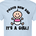 thumbnail image 4 of Inktastic Proud New Dad (girl) T-Shirt, 4 of 5