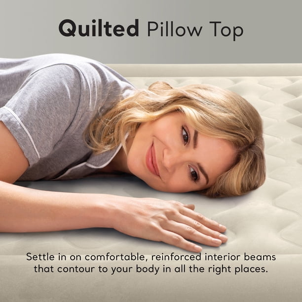 Intex, Dura-Beam Deluxe Ultra Plush Air Bed, Queen, 18 inch, 2