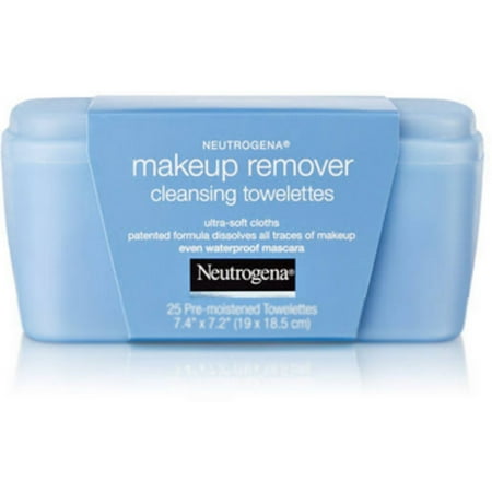 Neutrogena Make-Up Remover Cleansing Towelettes 25 Each (Pack of
