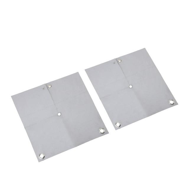 Flame Retardant Welding Pad, Easy To Operate Fireproof Welding Blanket 2PCS 11.81x11.81 Inch for Parts Repair
