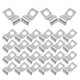 thumbnail image 1 of 100 abrazaderas de hierro tipo P de un solo lado para tuberías de agua, ideales para uso doméstico e industrial Ganchos para cables de pared, 1 of 8